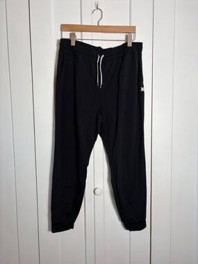 Vuori Black Drawstring Jogger Pants XL